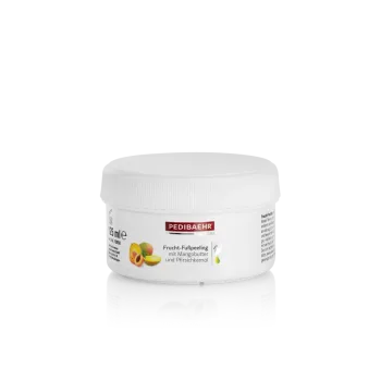 Peeling για απολέπιση ποδιών με έλαια φρούτων
